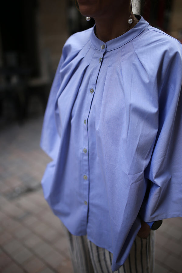 Chemise Oversize Ciel