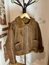 Veste aviateur en simili