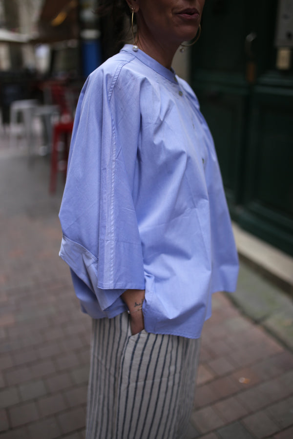 Chemise Oversize Ciel