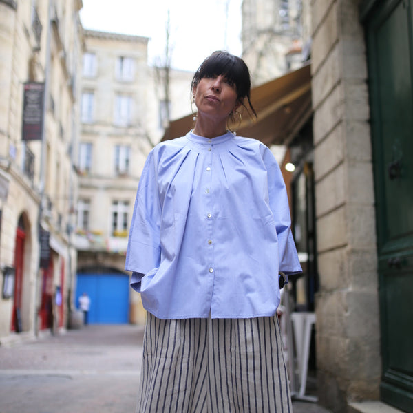 Chemise Oversize Ciel