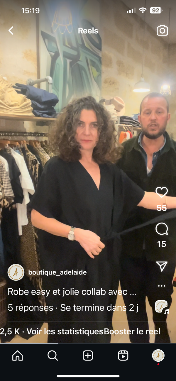 Robe noire easy