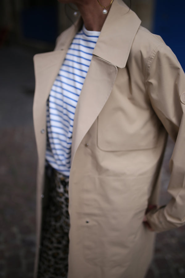 Trench Imperméable beige