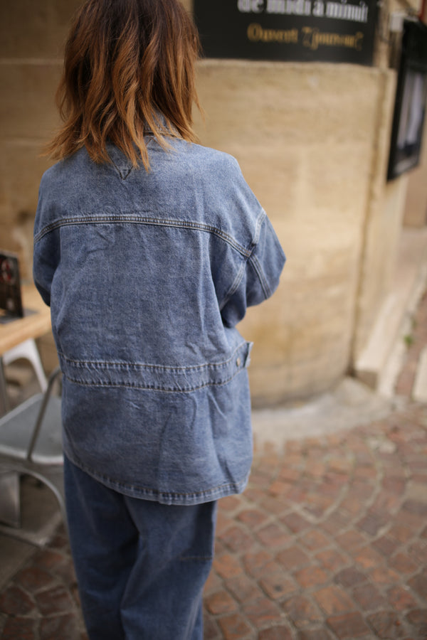 Sur chemise jeans