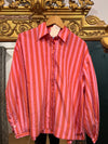 Chemise rose rayée