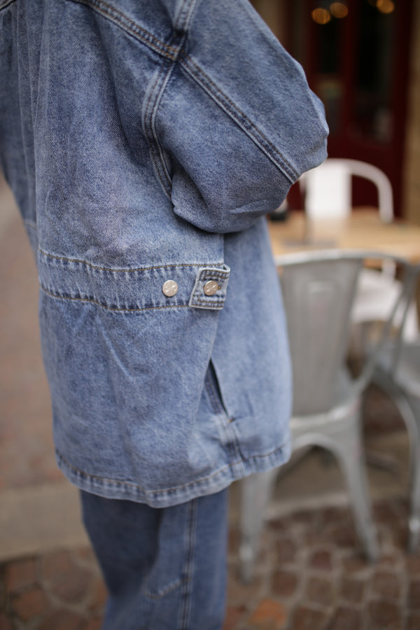 Sur chemise jeans