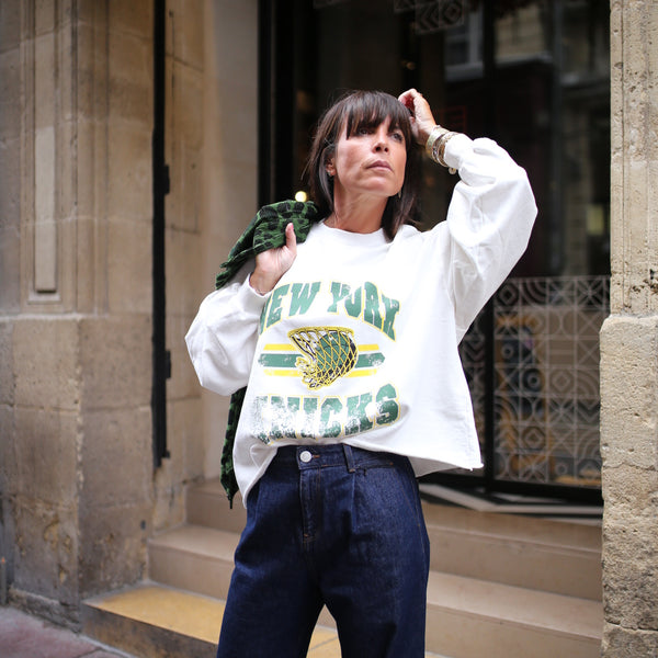 Sweat Brewster Victoria basket - Boutique Adélaïde